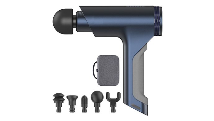 TZ-7040C Massage Gun(5 massager, bag packing)