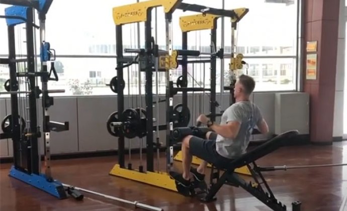 TZ-Q1002 Multi-Functional Smith Machine Plate loaded