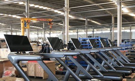 Experience Fitness at its Finest with the TZ-6000A Cardio Machine Commercial Treadmill and its Immersive 32-Inch Touchscreen!