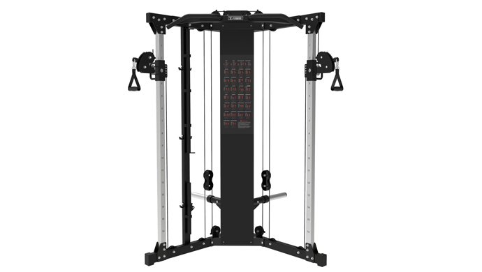 TZ-Q1105 Dual Adjustable Pulley System Plate Loaded